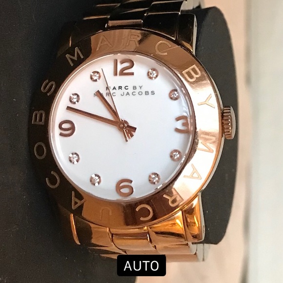 Marc Jacobs Amy Glitz Watch - Picture 2 of 9